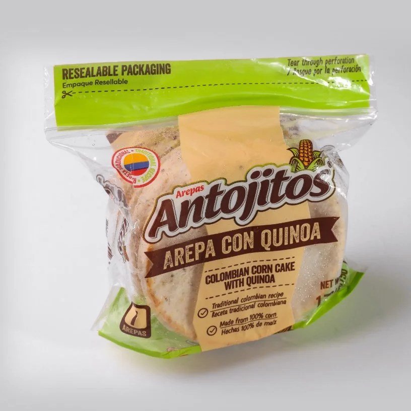 Arepa con Quinoa